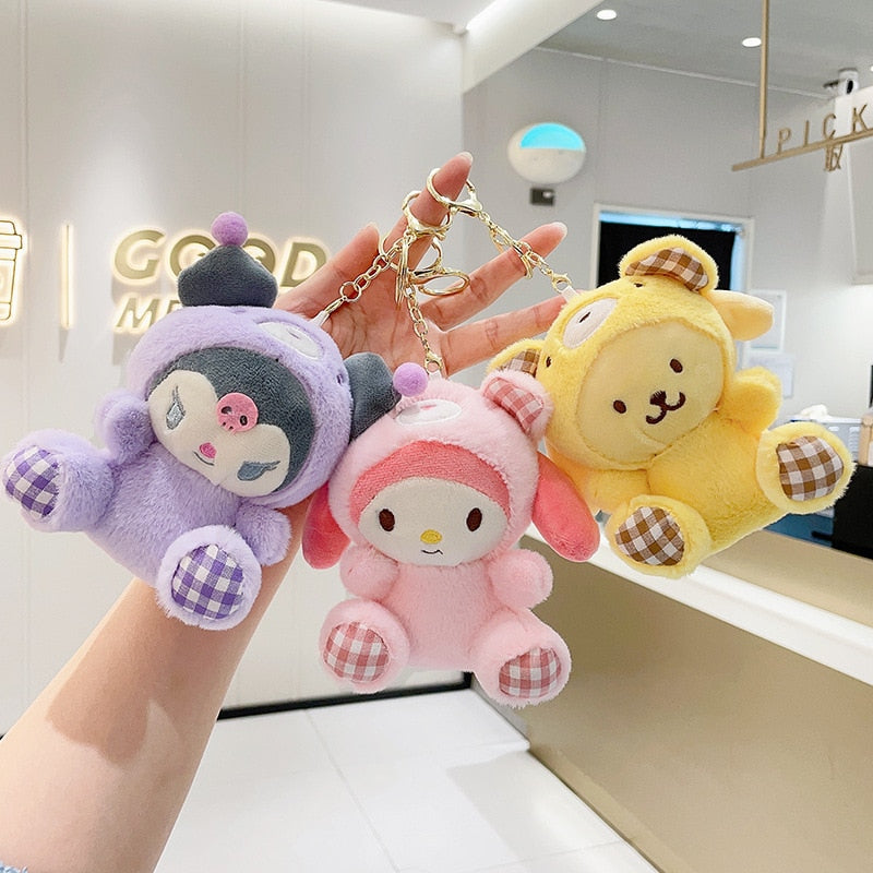 Sanrio Pajamas Pals Keychains