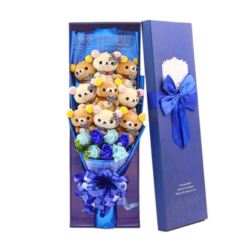 Rilakkuma Bear-y Hugs Bouquet